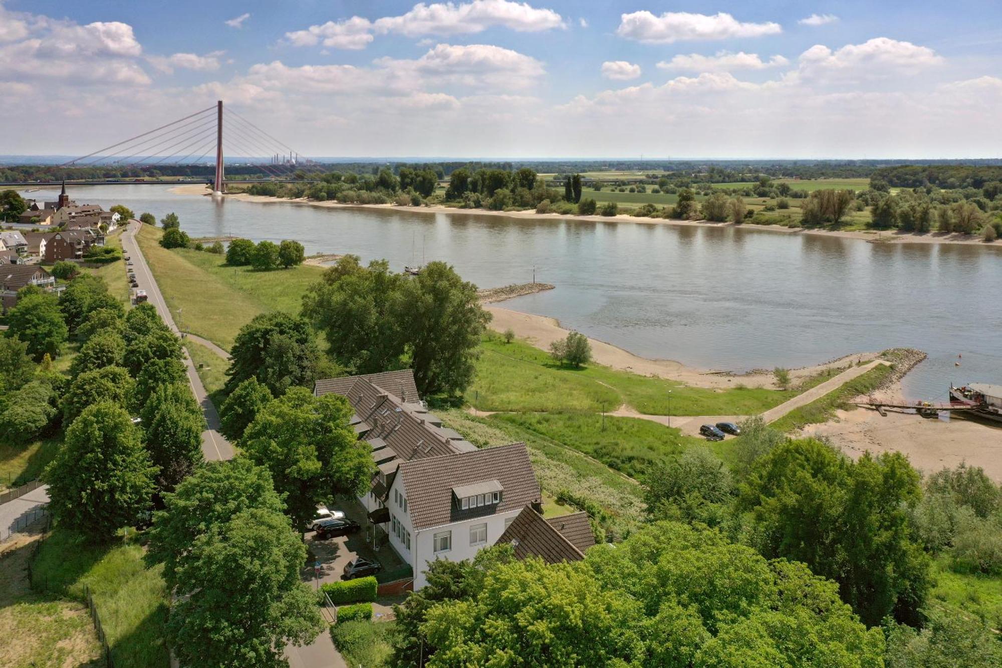 Hotel Faehrhaus Km734 Düsseldorf Zewnętrze zdjęcie