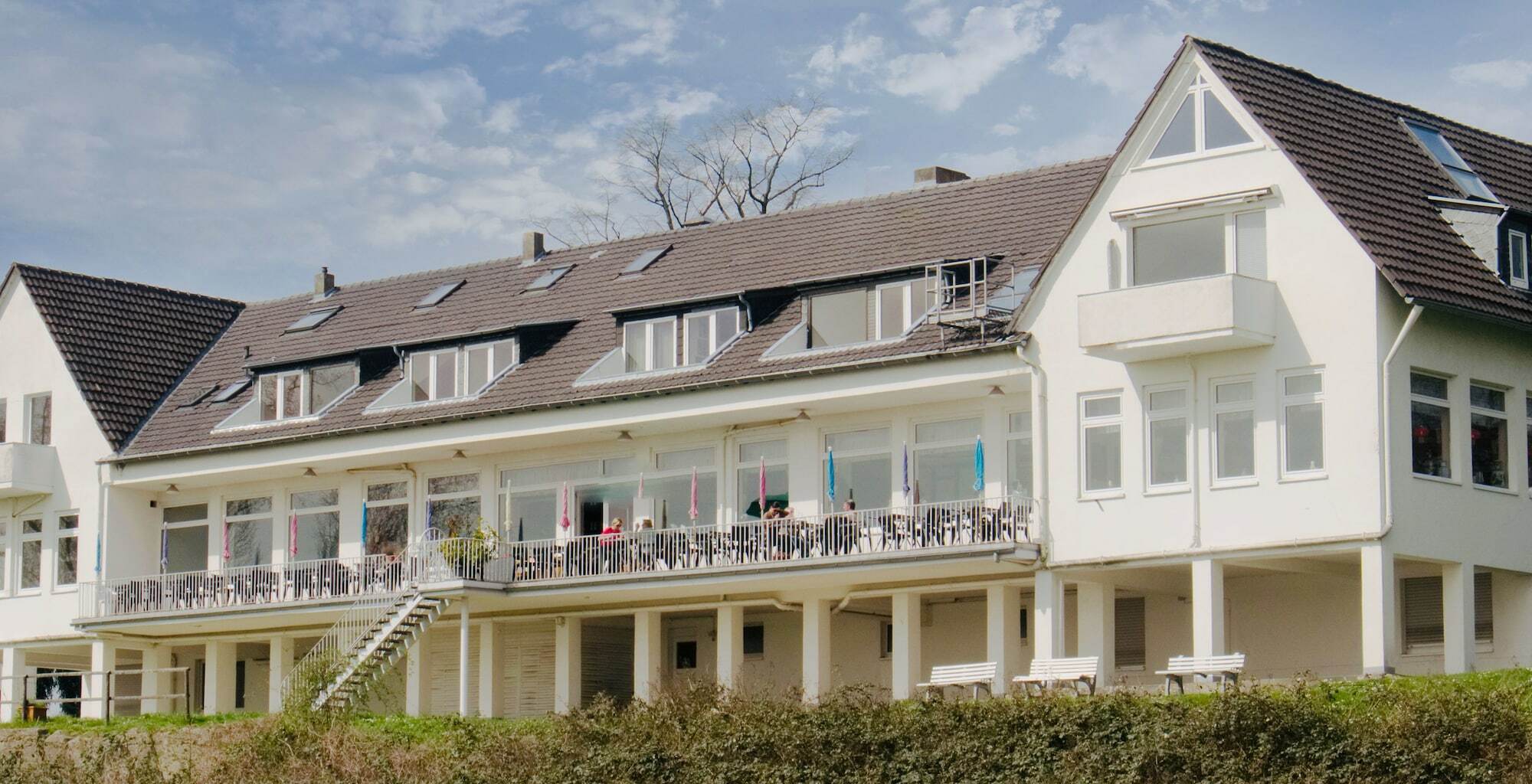 Hotel Faehrhaus Km734 Düsseldorf Zewnętrze zdjęcie